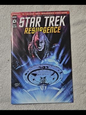 Star Trek: Resurgence #4 Cover B-Gavin Smith (IDW Publishing February 2023) C73